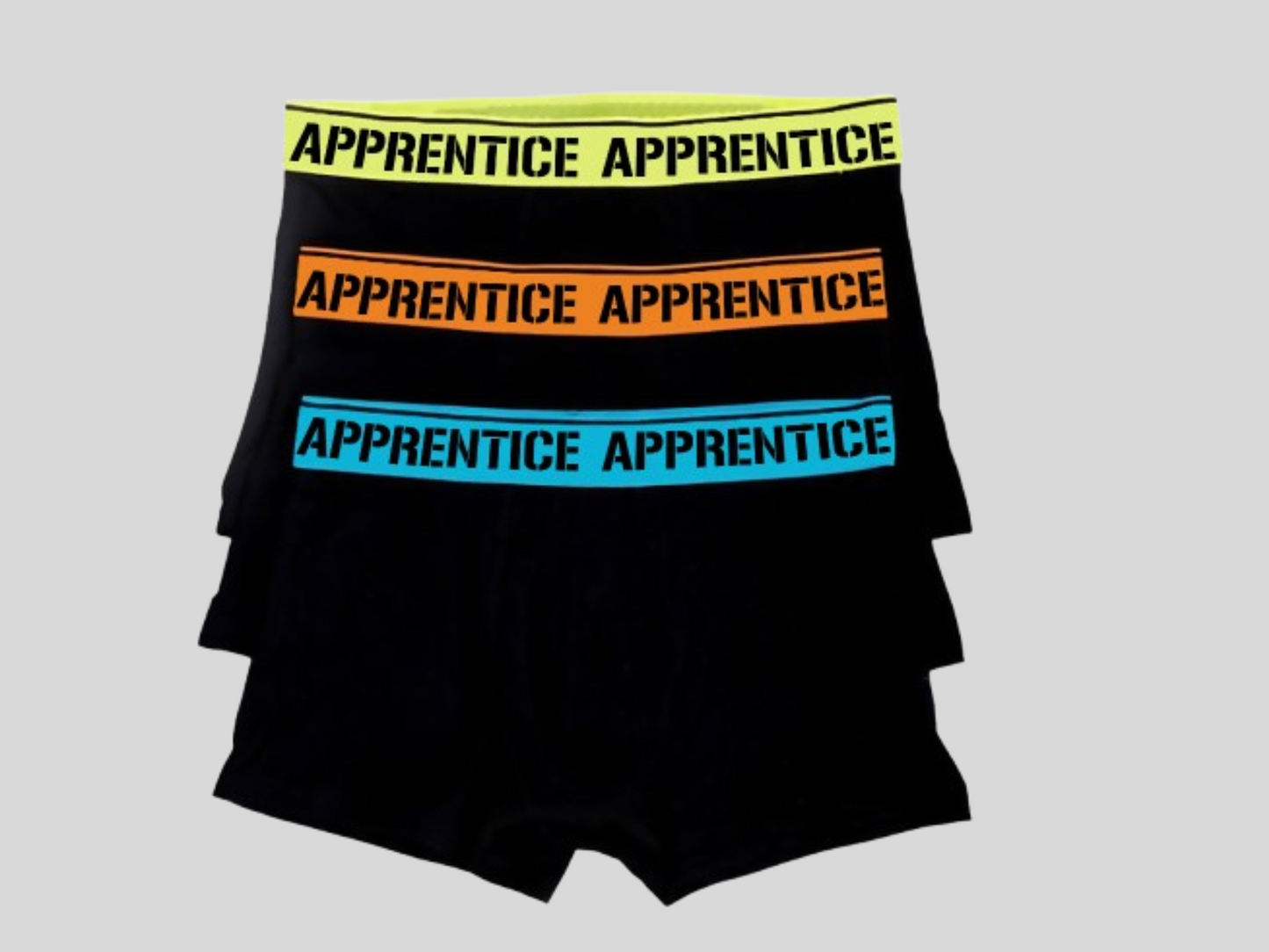3pk Apprentice No-Ride Boxer Briefs
