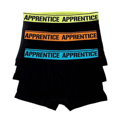 3pk Apprentice No-Ride Boxer Briefs