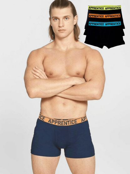3pk Apprentice No-Ride Boxer Briefs