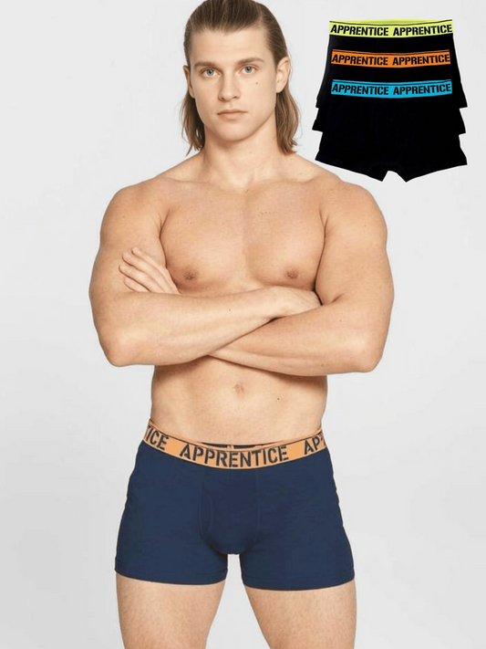 3pk Apprentice No-Ride Boxer Briefs