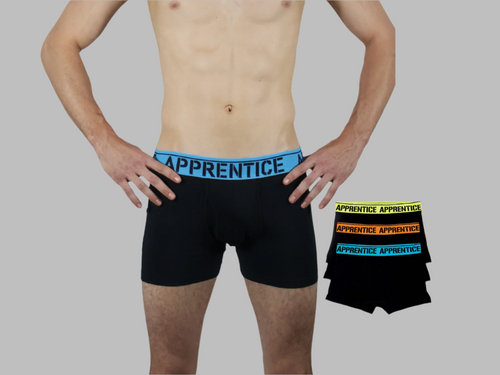 3pk Apprentice No-Ride Boxer Briefs